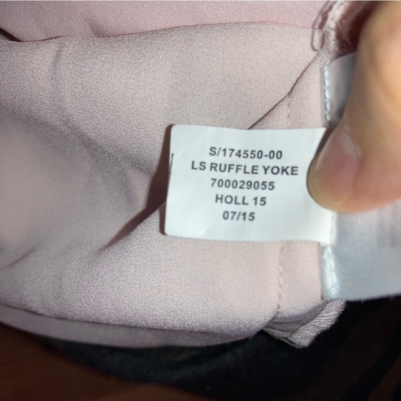 Banana Republic Women’s Ruffle-Front Dress |Pink | Romantic | Size 10 - Picture 15 of 15